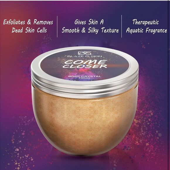 Lotion Sugar Scrub Moisturizer Melon Almond Oil Exfoliate Body Crystal E2 - Picture 10 of 12